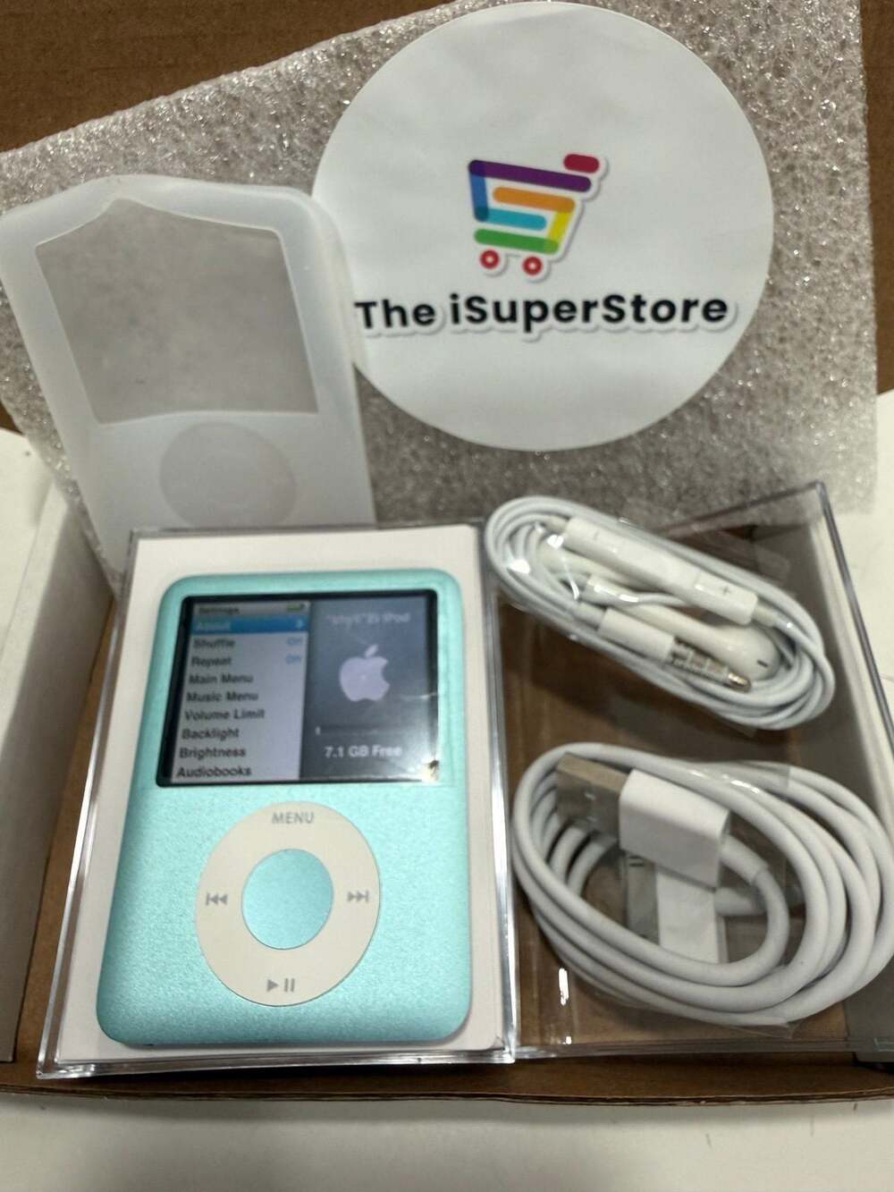 Apple iPod Nano 3rd Generation 8GB Blue – Refurbished Like New + Warranty - Picture 8 of 8